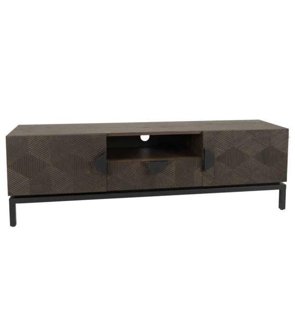 Tower Living tv meubel San Marino 160x40x50 cm eiken