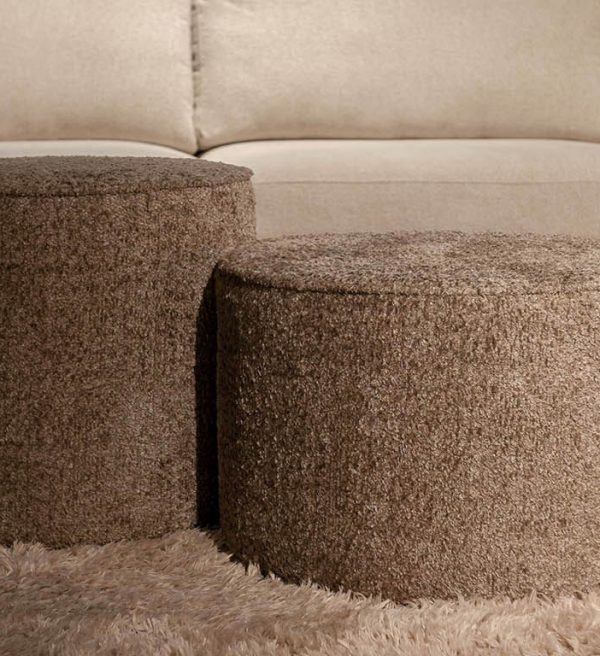 UrbanSofa ronde poef Otis