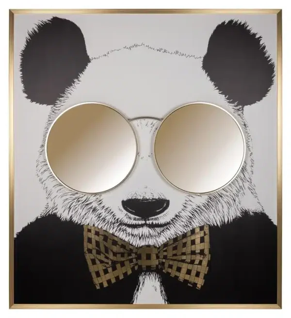 Richmond Interiors Wall art shiny Panda