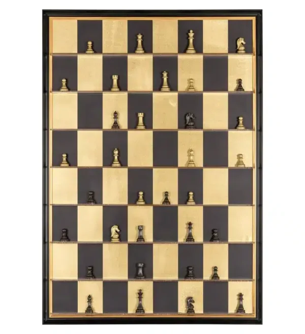 Richmond Interiors Wall art Nala zwart/goud