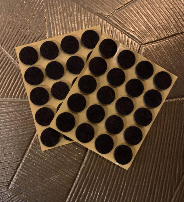 Royal Furniture Care Oravilt Zelfklevend Vilt 17 mm bruin