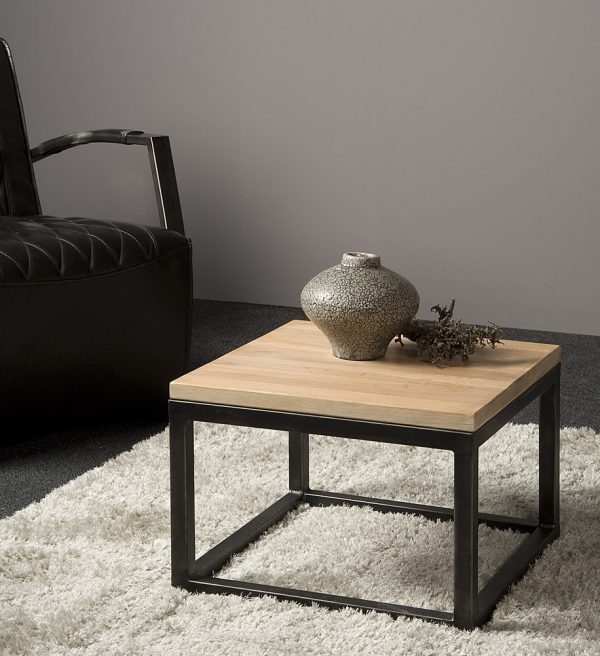 SHOWMODEL Tower Living bijzettafel Max 50x50x35 cm eiken