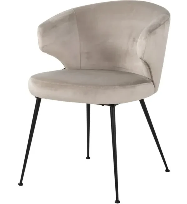 Richmond Interiors eetkamerstoel Xandra met arm khaki