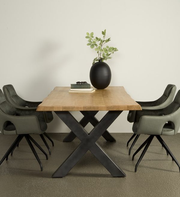 Tower Living eettafel Xara nature acacia