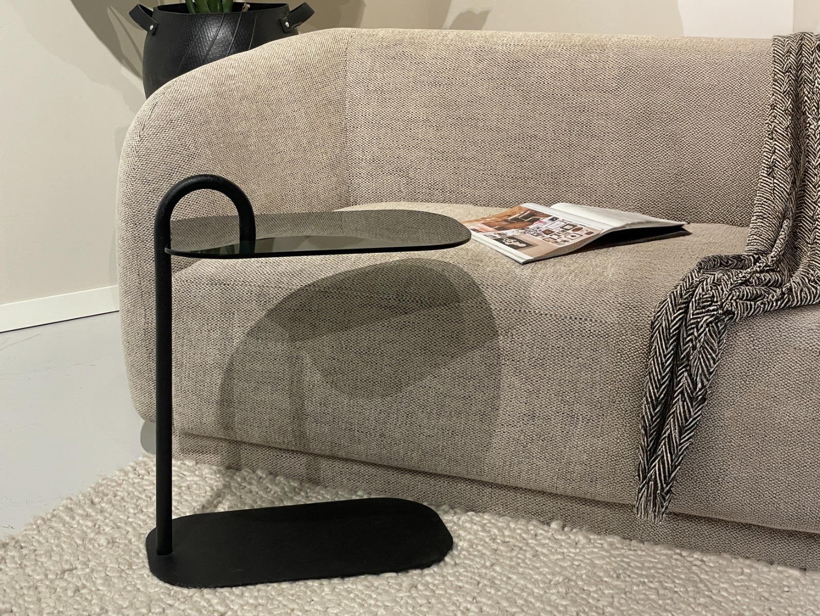 Livingfurn bijzettafel Brix Amy Black