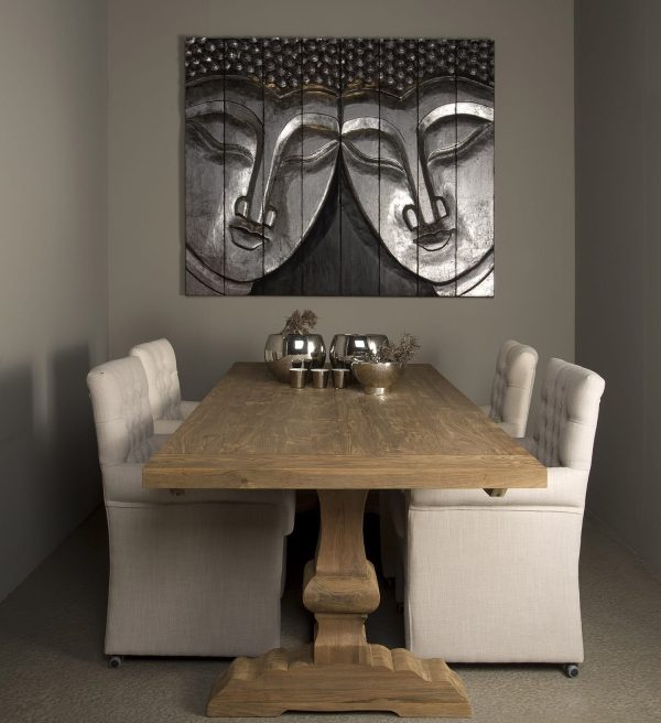 Tower Living klooster eettafel Le Mans teak