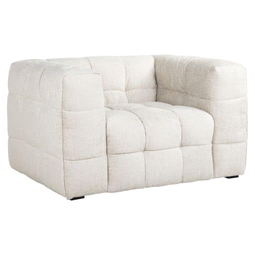 Richmond Interiors fauteuil Merrol creme