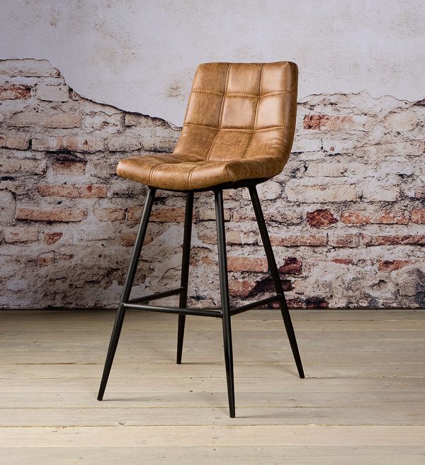Tower Living barstoel Navarra cognac