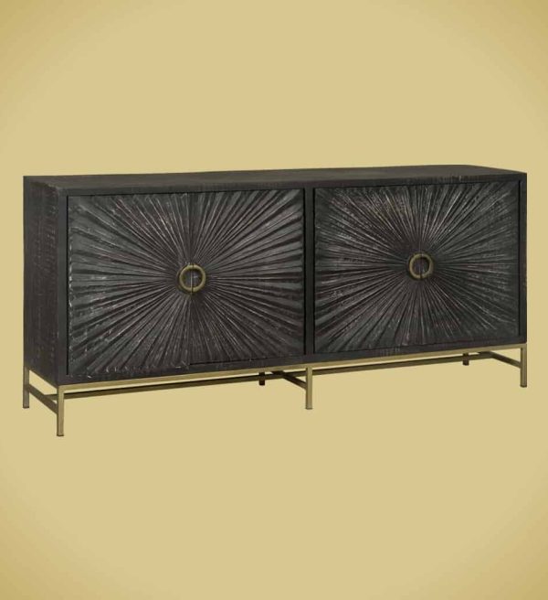 Tower Living dressoir Serina 200x45x90 cm mangohout