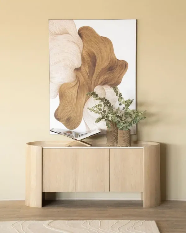 Eleonora dressoir Don 165x45x75 cm eiken