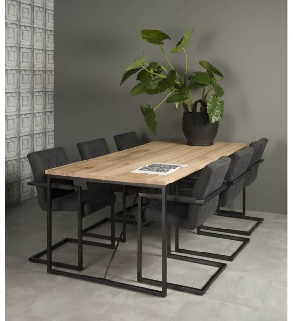 SHOWMODEL Tower Living eettafel Ravenna 180 cm eiken