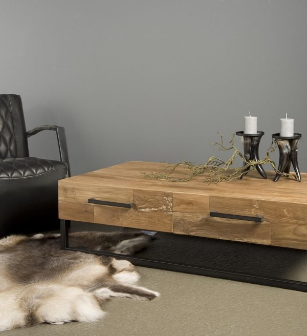 SHOWMODEL Tower Living salontafel Potenza 141x75 cm teak