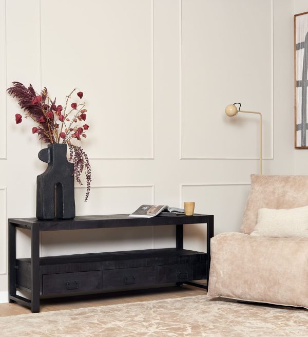 Starfurn Tv meubel Boaz Black | 150 cm