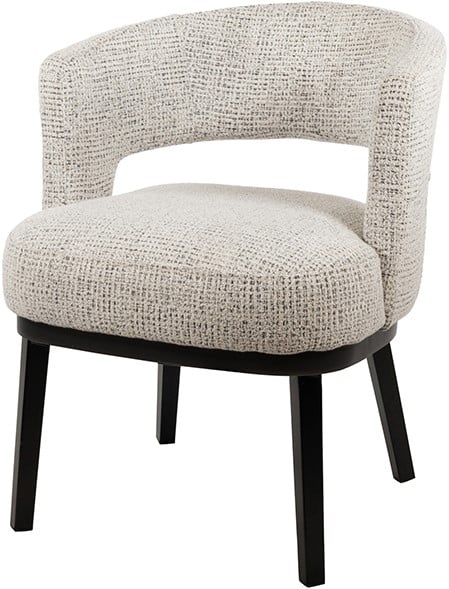 Nijwie MySons eetkamerstoel  Sting - 4 poten - Coco - Salt 'n Pepper 80 - Star Collection