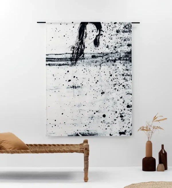 OPRUIMING Urban Cotton Amsterdam wandkleed Storm