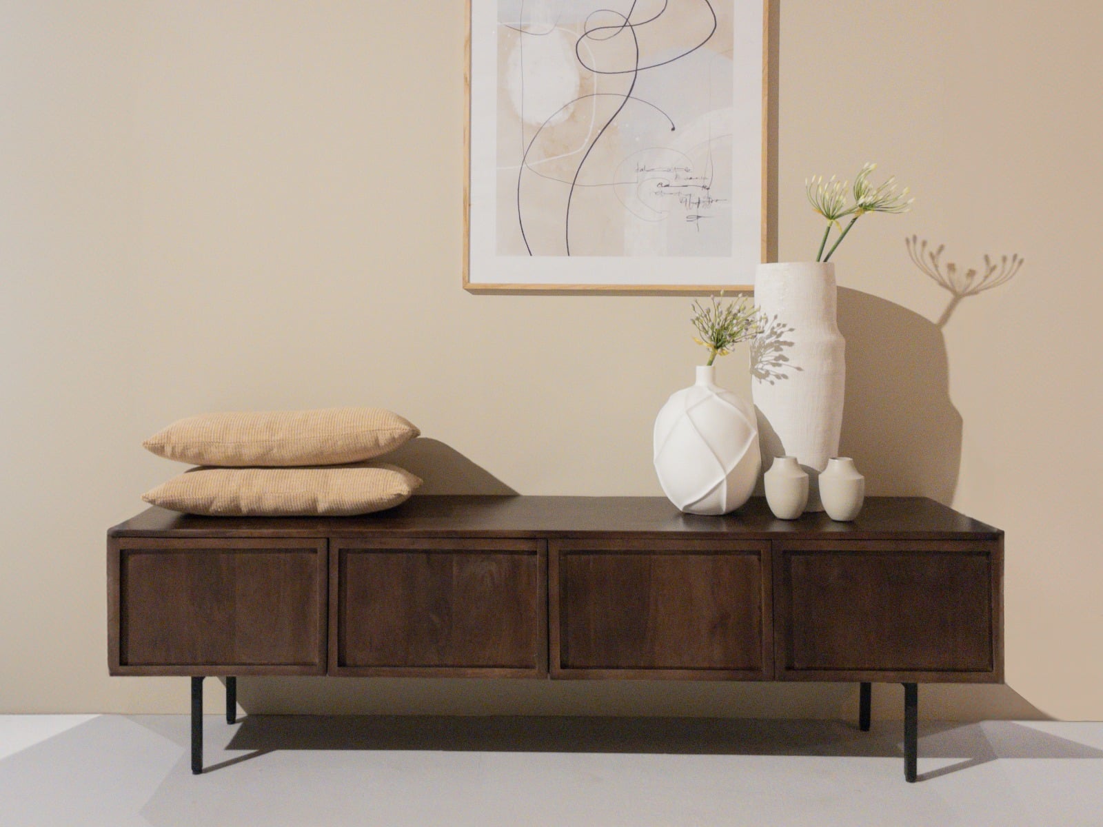 Livingfurn tv meubel Elan Brown 180cm