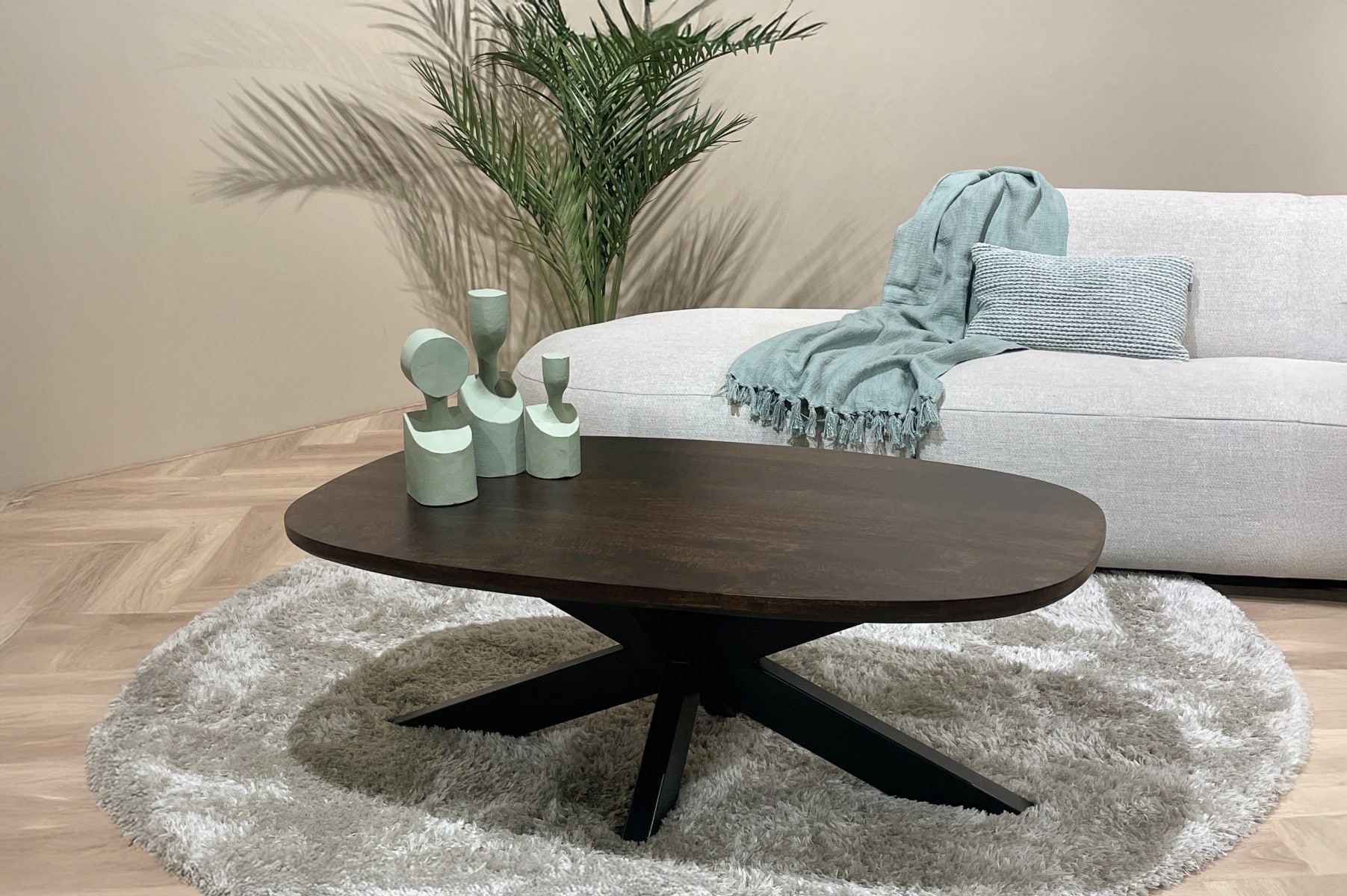 Livingfurn salontafel Jesper Brown 120cm