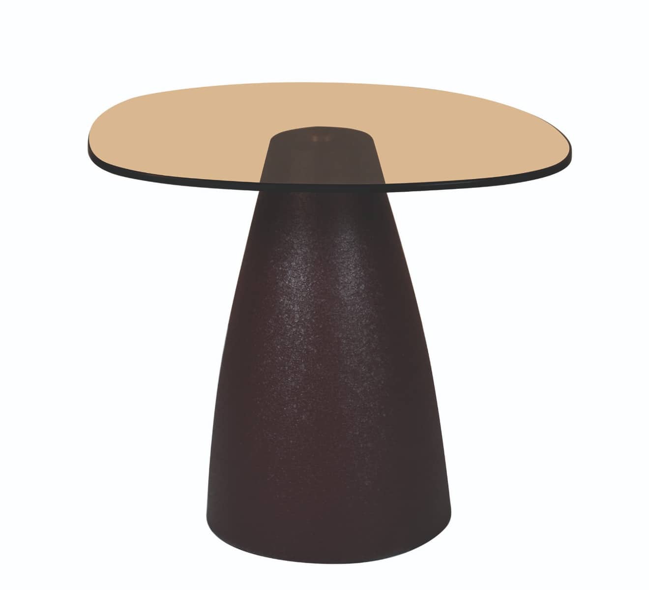 Livingfurn bijzettafel Brix Mylon Brown 50 cm