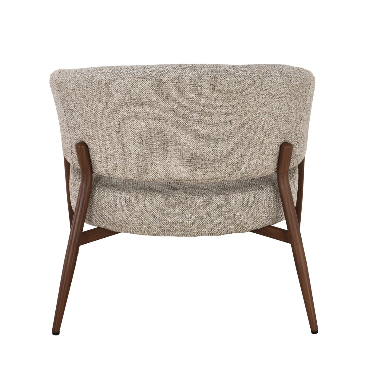 Livingfurn fauteuil Dilan Hush met arm walnut