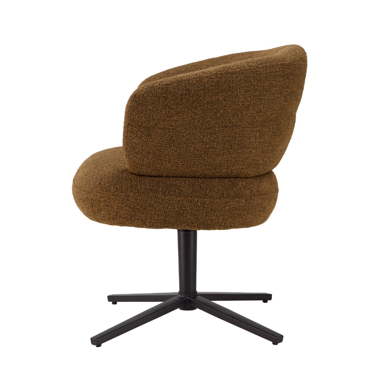 Livingfurn eetkamerstoel Blake draaibaar Caramel