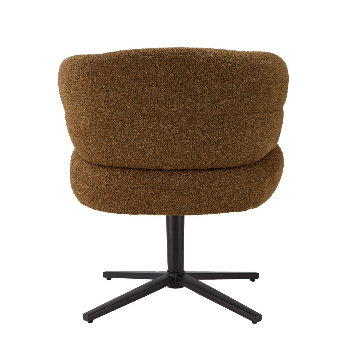 Livingfurn eetkamerstoel Blake draaibaar Caramel