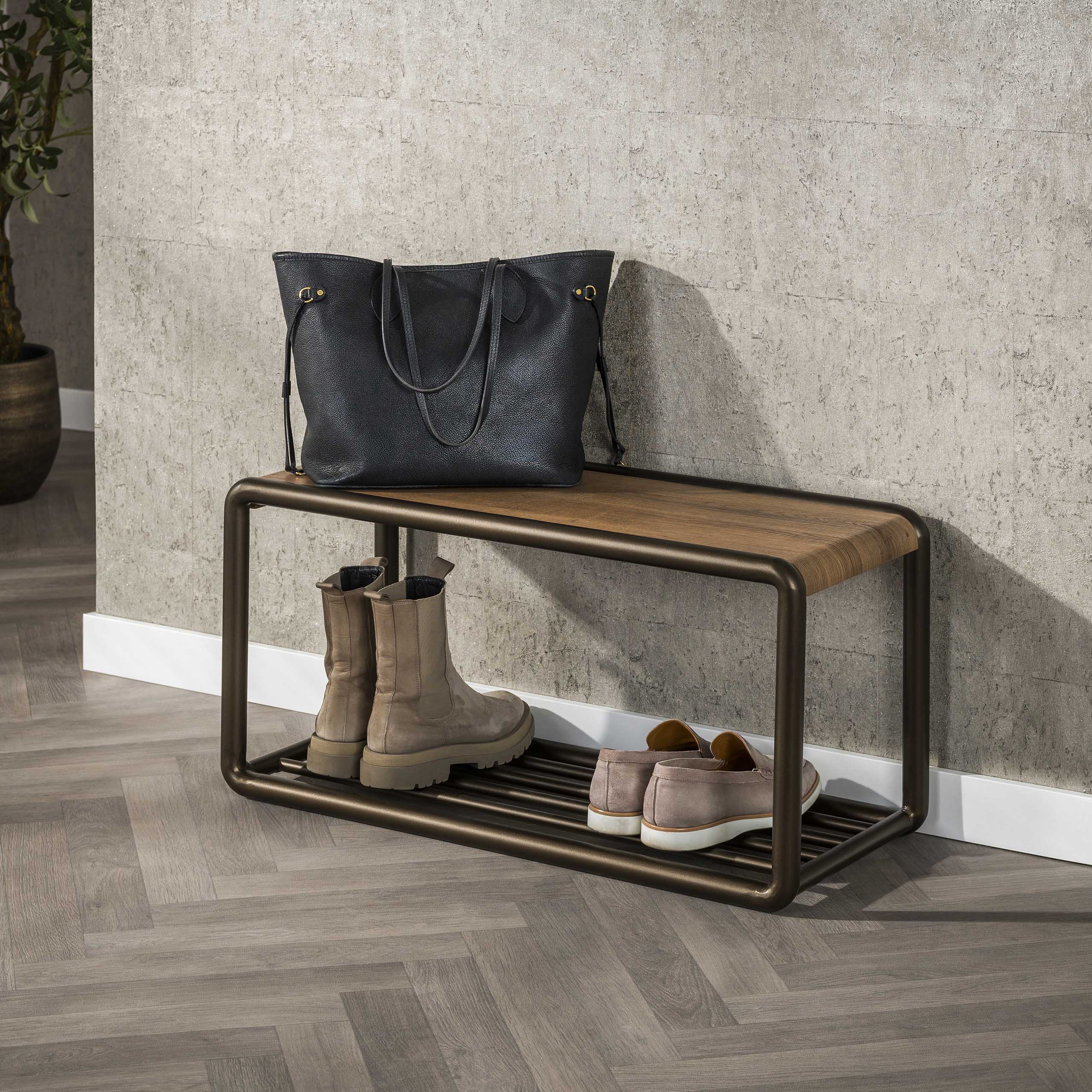 Schoenenbank Luno / Drift brown