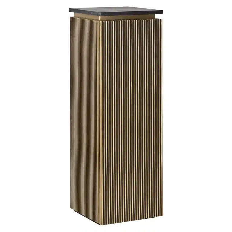 Richmond Interiors pilaar/ kolom Ironville 35x35x110 cm marmer
