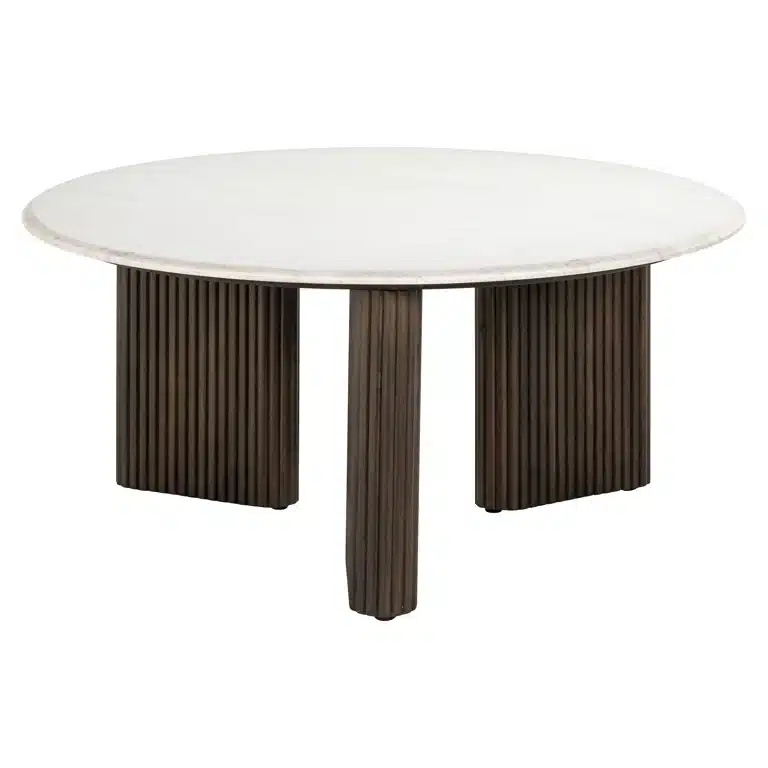 Richmond Interiors salontafel Mayfield 90x90x42 cm marmer