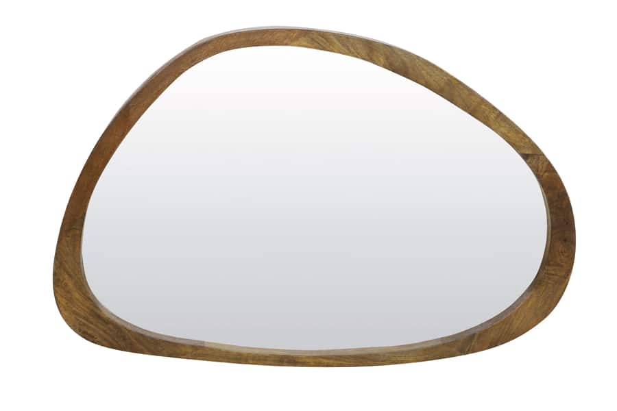 Light & Living spiegel 120x5x80 cm Sonora hout olie bruin