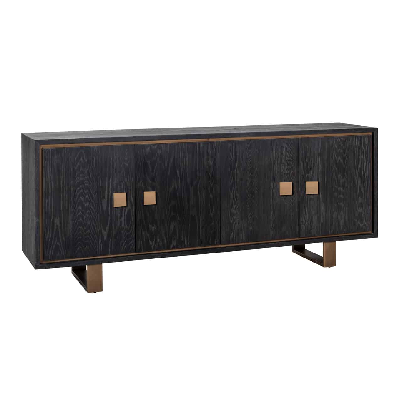 Richmond Interiors dressoir Hunter 200x45x81 cm eiken