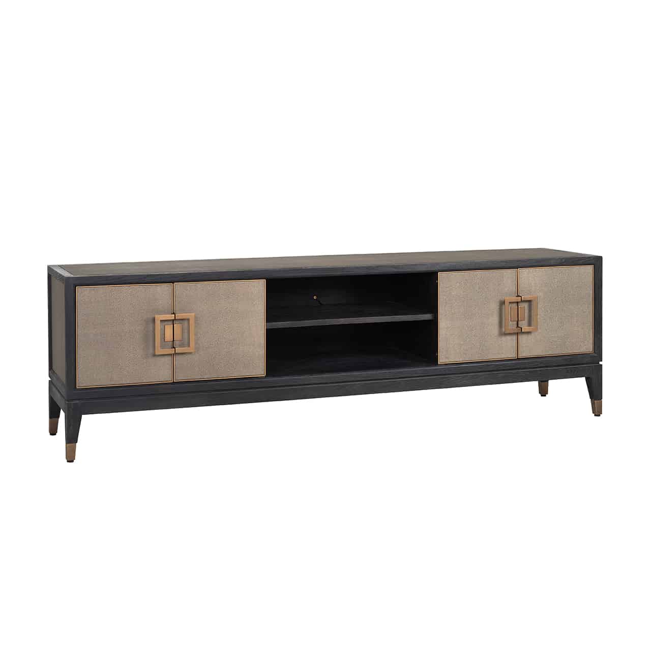 Richmond Interiors tv meubels Bloomville 185x40x55 cm eiken