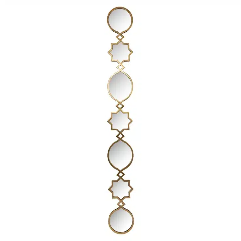Richmond Interiors spiegel Babice 26x3x227,5 cm goud