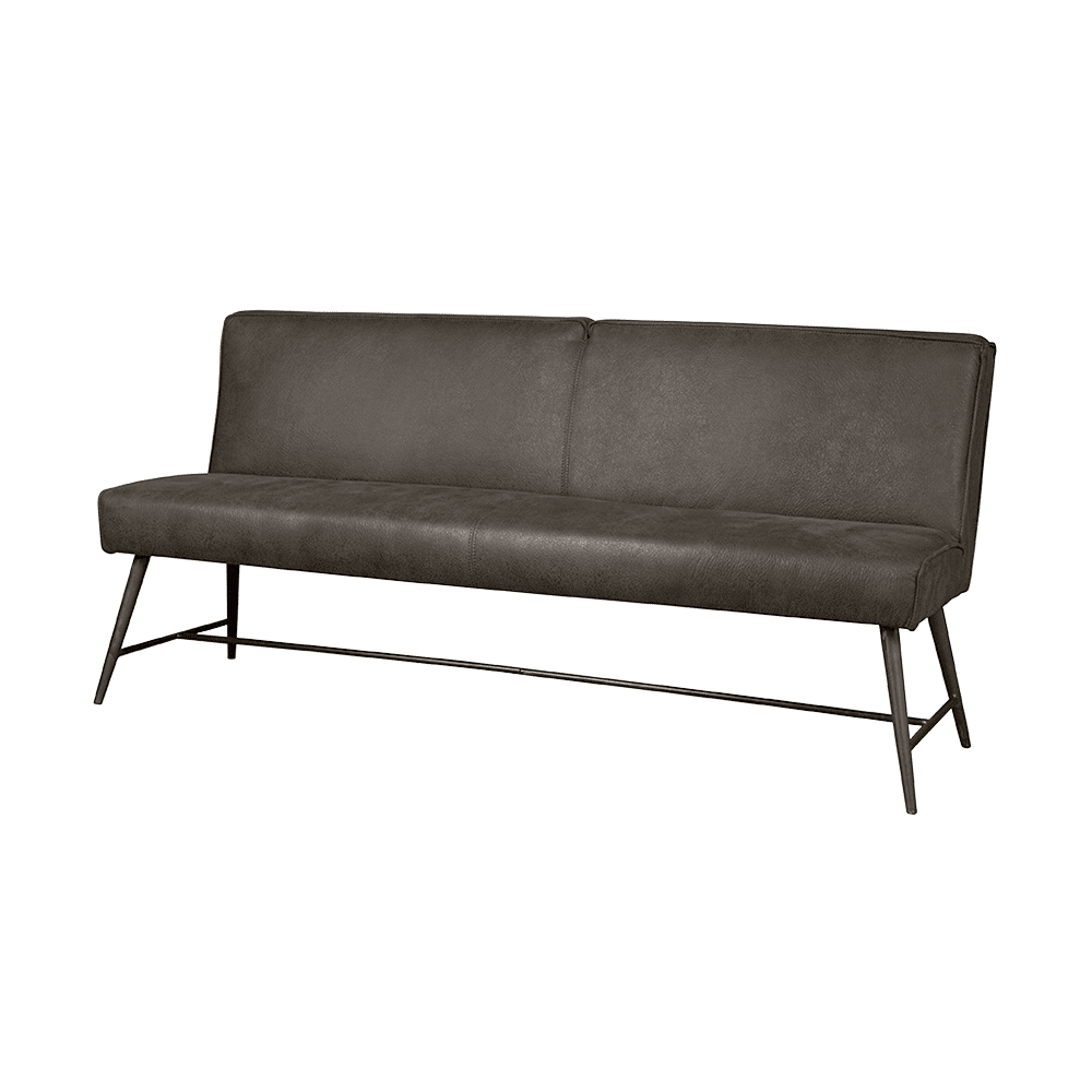 Tower Living eetkamerbank Belmonte 155 cm grijs