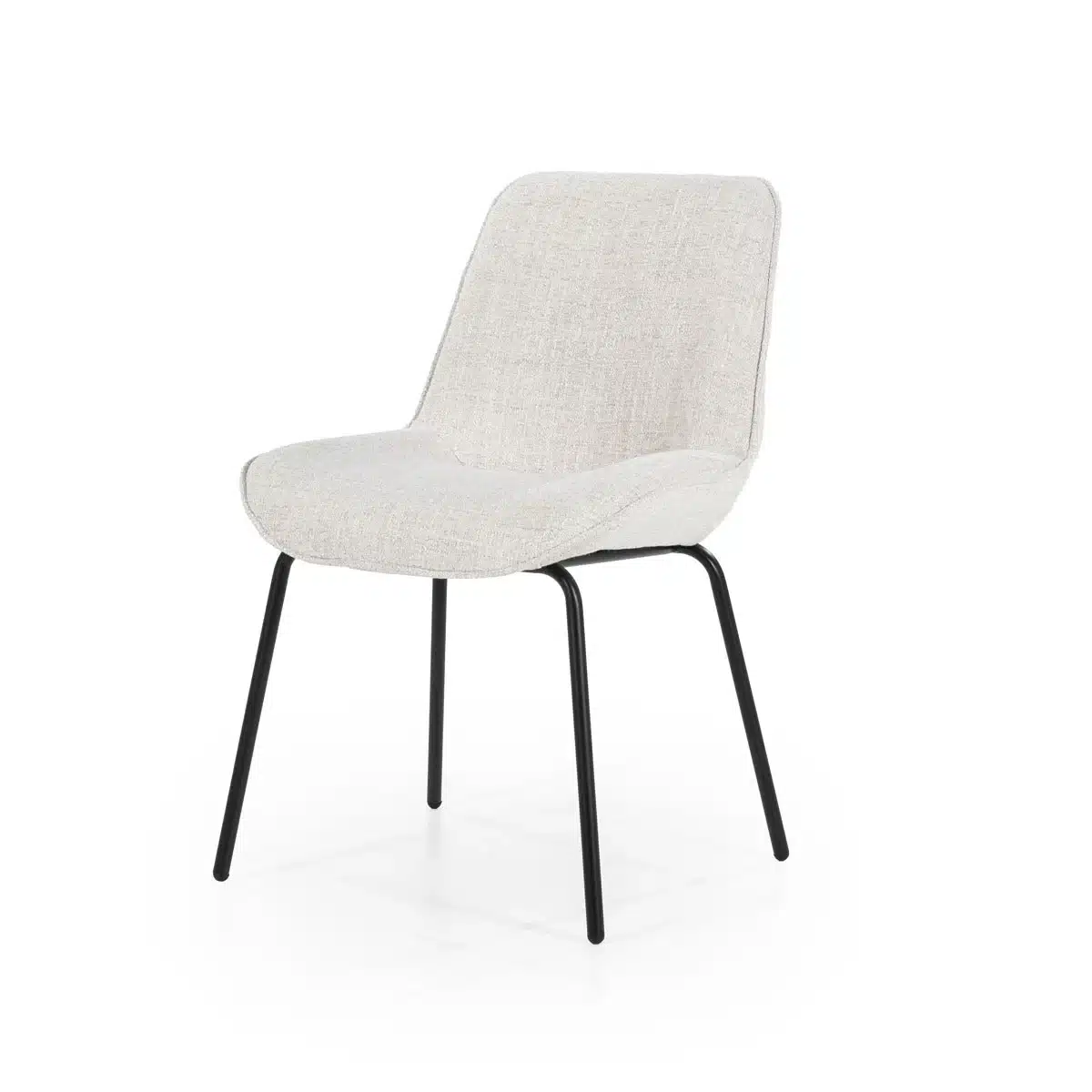 By-Boo eetkamerstoel Base beige (set van 2)