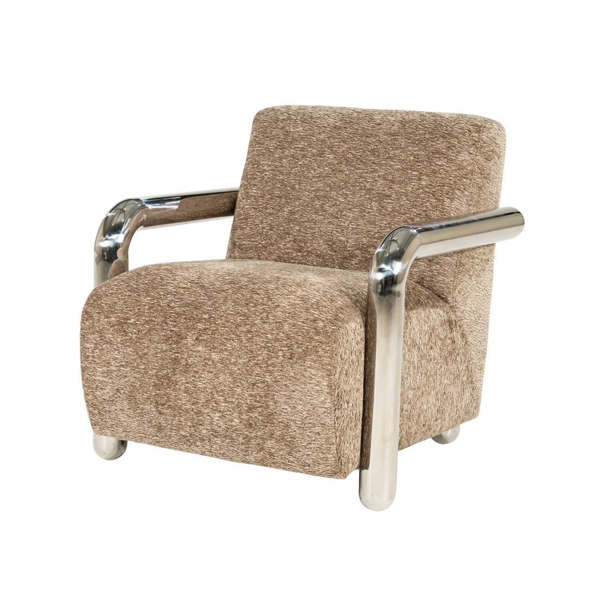 By-Boo fauteuil Chromette met arm taupe