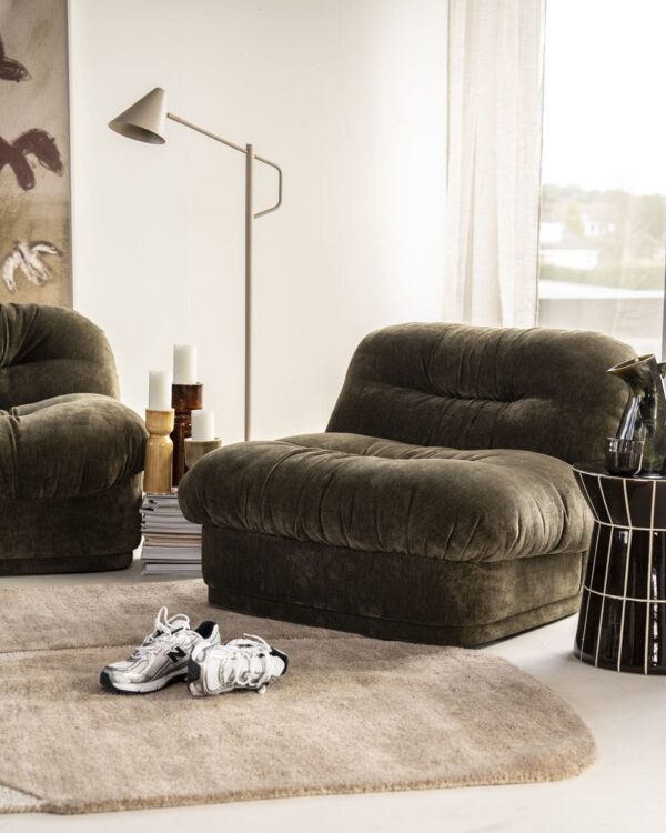 By-Boo fauteuil Nook groen