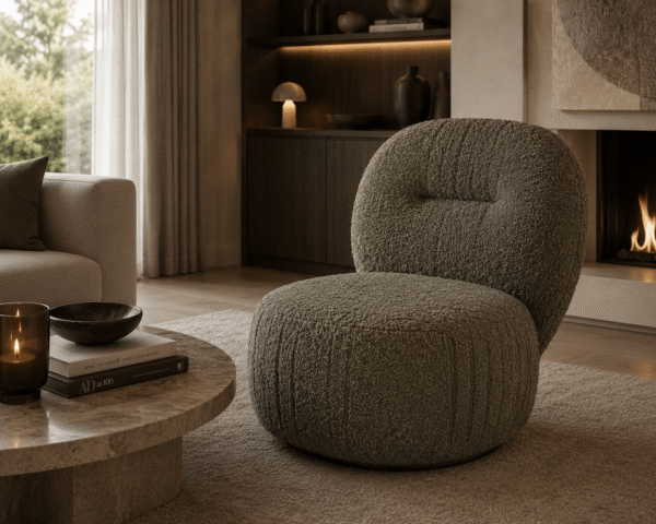 By-Boo fauteuil Roux groen