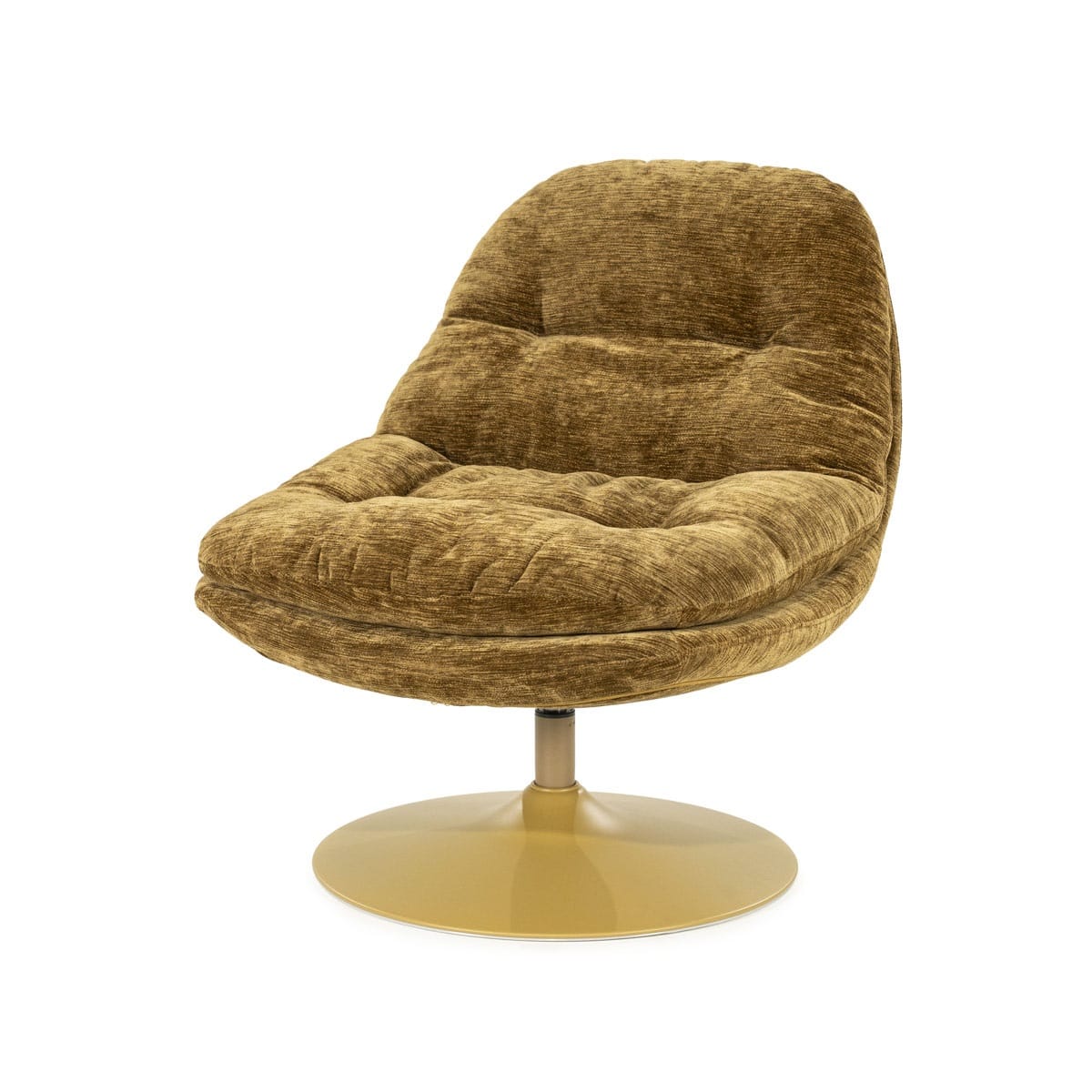 By-Boo fauteuil Tromba draaibaar mustard