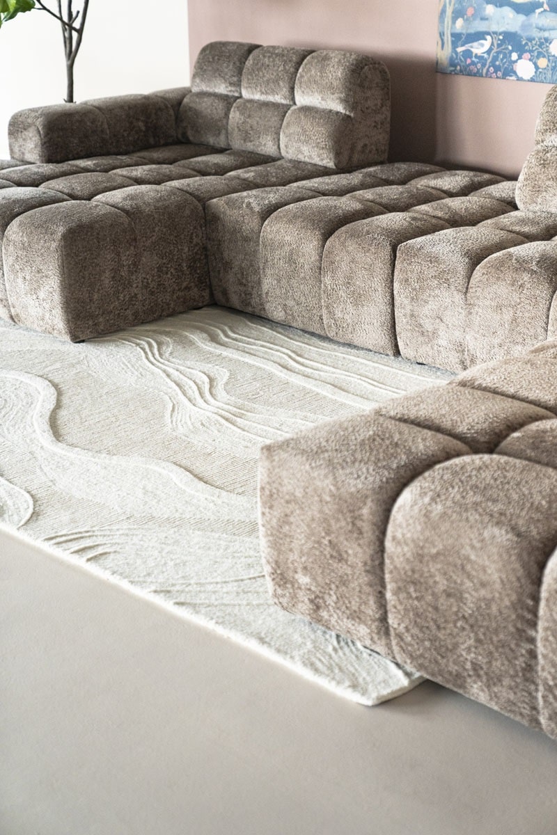 By-Boo karpet Soil 190x290 cm off white