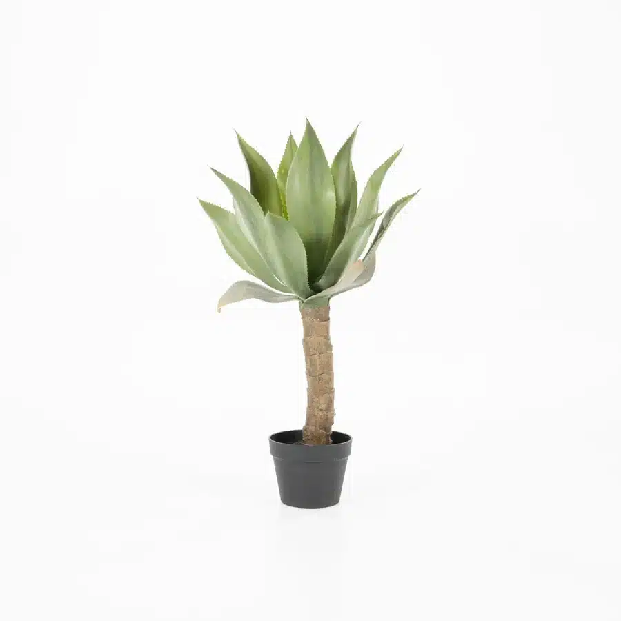 By-Boo kunstplant Agave on stem small Ø46x81,5 cm