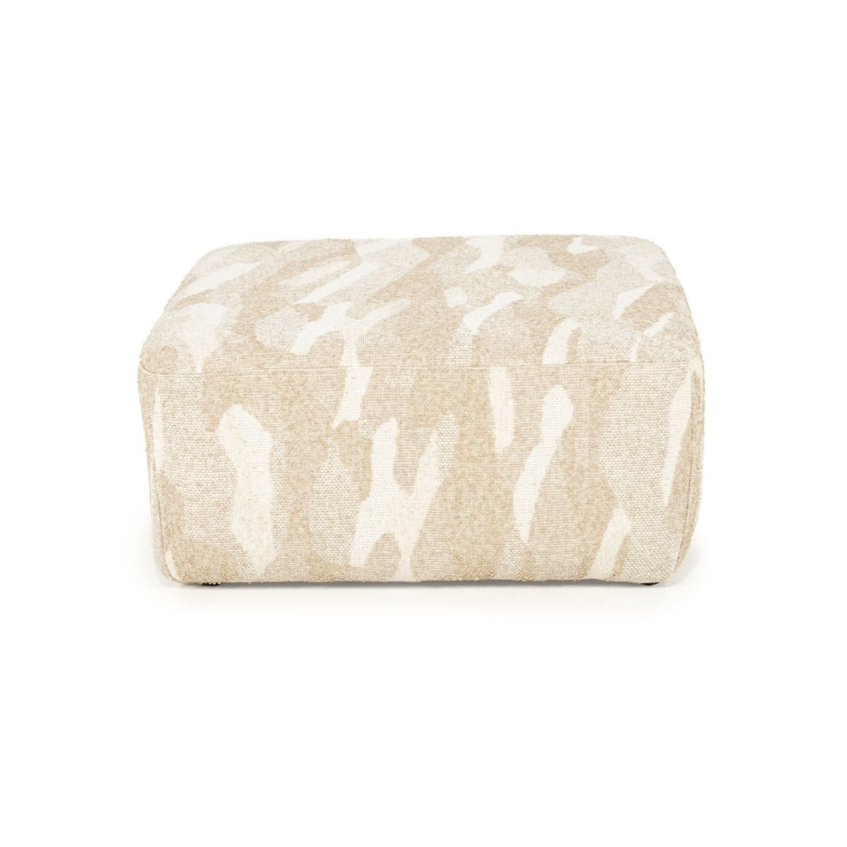By-Boo poef Rytm groot beige
