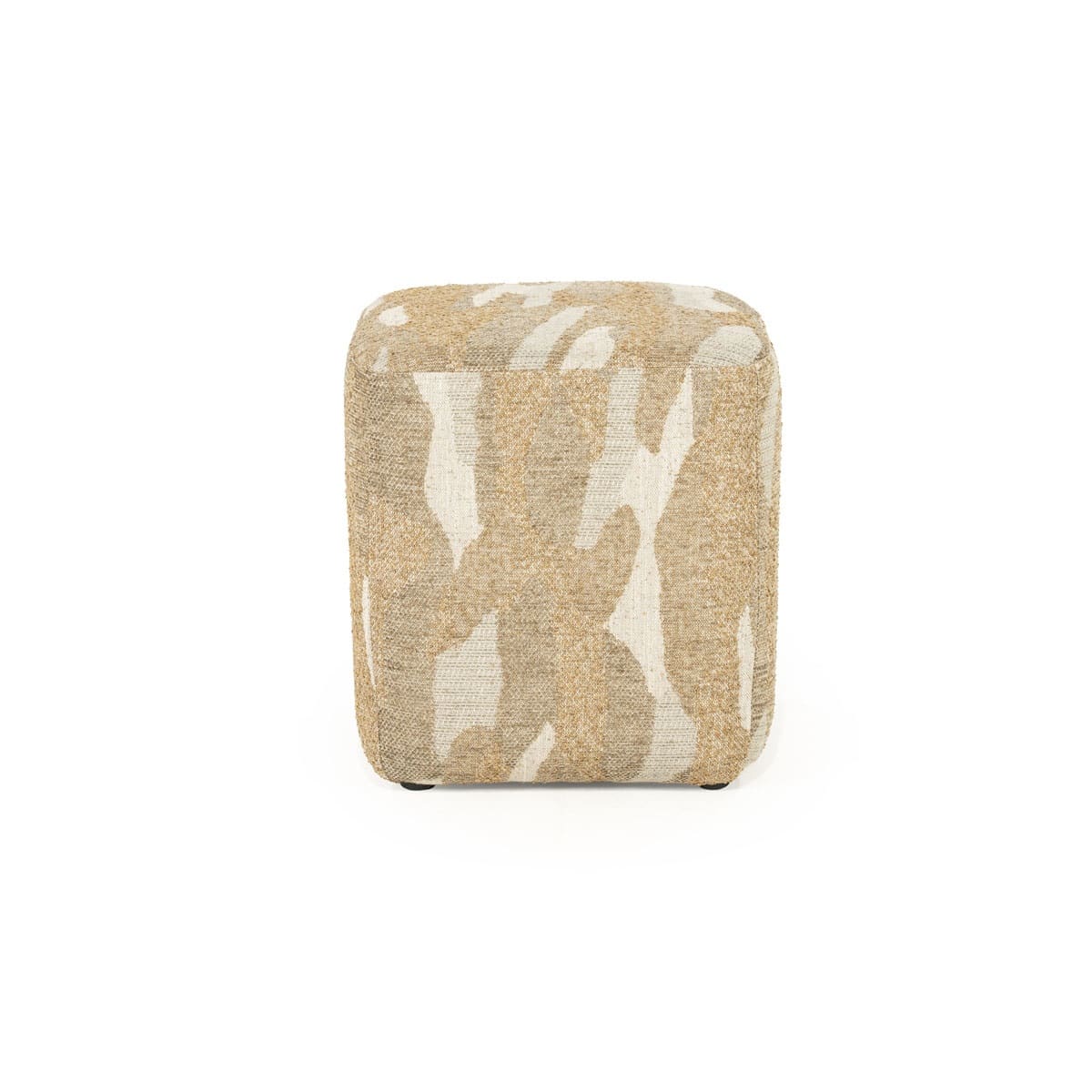 By-Boo poef Rytm klein taupe