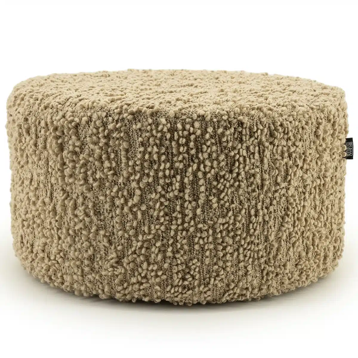 By-Boo poef Vista groot beige