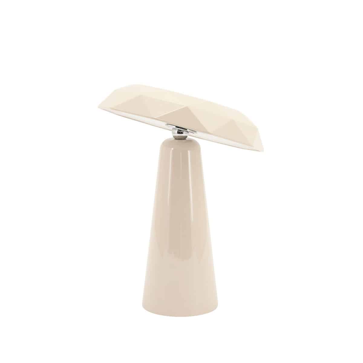 By-Boo tafellamp 21x21x27 cm Blocci beige