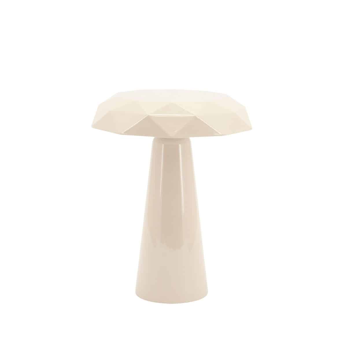 By-Boo tafellamp 21x21x27 cm Blocci beige