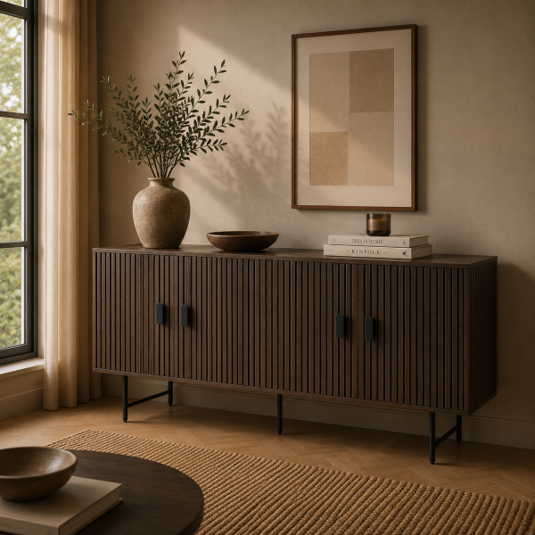 Eleonora dressoir Remi 170x54x68,5 cm mangohout bruin
