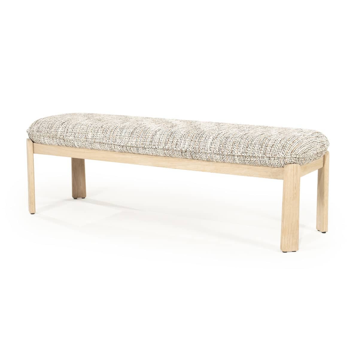 Eleonora eetkamerbank Lottie 143 cm taupe