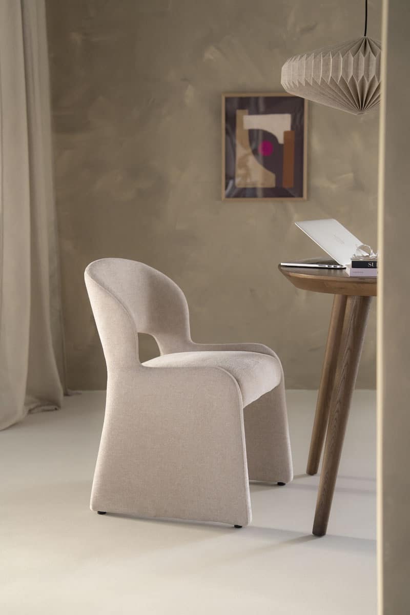Eleonora eetkamerstoel Odette beige