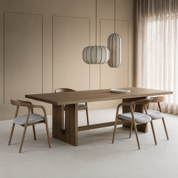 Eleonora eettafel Lira 300x120x76 cm hout