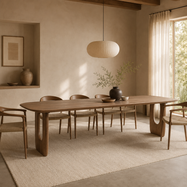 Eleonora eettafel Phoebe 290x110x76 cm mangohout